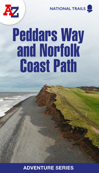 Paperback Norfolk Coast Path and Peddars Way National Trail Official Map Book