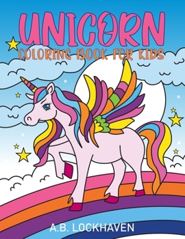 Paperback Unicorn Coloring Book for Kids Book