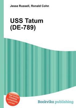 Paperback USS Tatum (De-789) Book