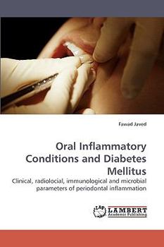 Paperback Oral Inflammatory Conditions and Diabetes Mellitus Book