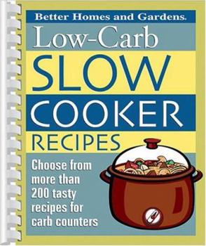 Spiral-bound Low-Carb Slow Cooker Recipes Book