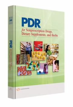 Hardcover PDR for Nonprescription Drugs, Dietary Supplements & Herbs 2009 Book