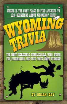 Paperback Wyoming Trivia Book