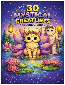 Paperback Mystical Creatures Coloring Book