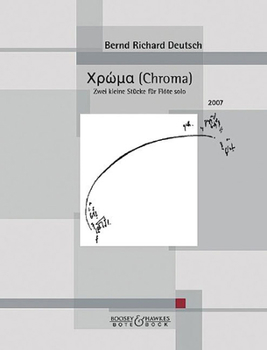 Paperback Color (Greek): Chroma: 2 Little Pieces Flute Book