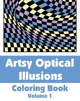 Paperback Artsy Optical Illusions Coloring Book