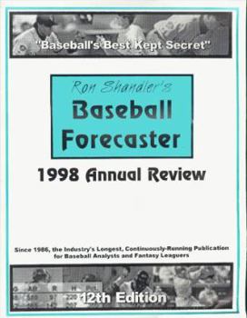 Paperback Ron Shandler's Baseball Forecaster: 1998 Annual Review Book