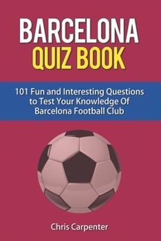 Paperback FC Barcelona Quiz Book