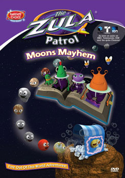 DVD The Zula Patrol: Moons Mayhem Book