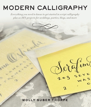 Hardcover Modern Calligraphy Book