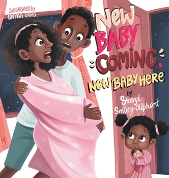 Hardcover New Baby Coming, New Baby Here Book