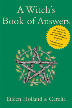 Paperback A Witch's Book of Answers Book
