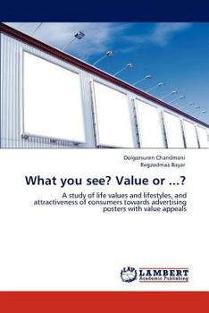 Paperback What You See? Value or ...? Book