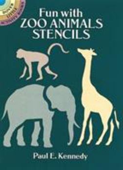 Paperback Fun with Zoo Animals Stencils Book