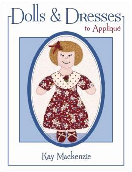 Paperback Dolls & Dresses to Applique Book