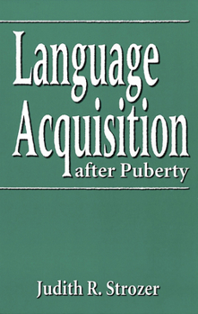 Paperback Language Acquisition After Puberty Book