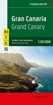 Map Gran Canaria, road and leisure map 1:50,000 Book
