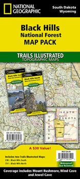 Map Black Hills National Forest [Map Pack Bundle] Book