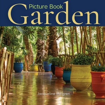 Paperback Garden Picture Book: Gift Book for Elderly with Dementia and Alzheimer's patients [Large Print] Book