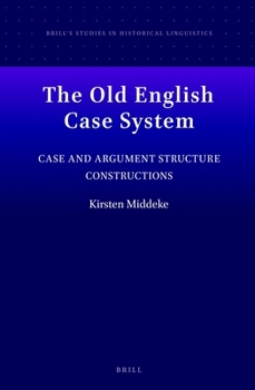 Hardcover The Old English Case System Book