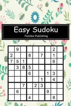 Easy Sudoku: Sudoku Puzzle Game For Beginers With Beautiful Seamless Floral Cover