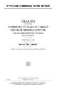 WTO’s extraterritorial income decision