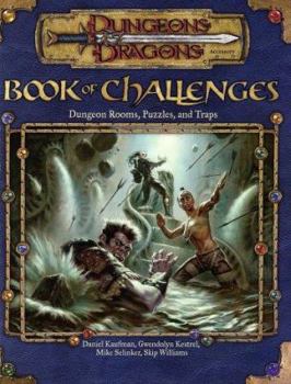 Paperback Book of Challenges: Dungeons Rooms, Puzzles, and Traps Book