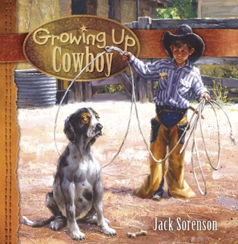 Hardcover Growing Up Cowboy Book
