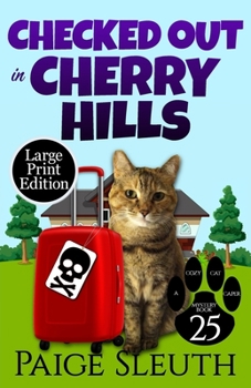 Paperback Checked Out in Cherry Hills [Large Print] Book