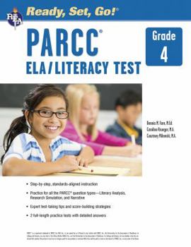 Paperback Common Core: PARCC ELA/Literacy Test, Grade 4 Book