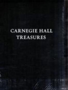 Hardcover Carnegie Hall Treasures [With Memorabilia] Book