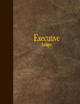 Paperback Executive Ledger: 100 Pages, 4 Columns Book