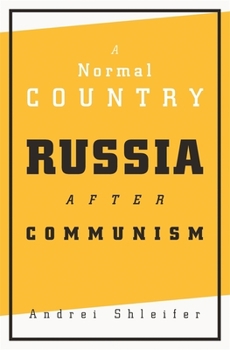 Hardcover A Normal Country: Russia After Communism Book