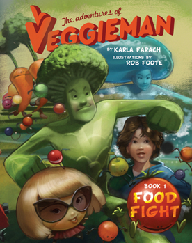 Hardcover Adv of Veggieman Book