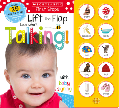 Board book Look Who's Talking! Lift the Flap: Scholastic Early Learners (Sound Book) Book
