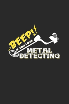 Beep Metal Detecting: 6x9 Metal Detector | grid | squared paper | notebook | notes