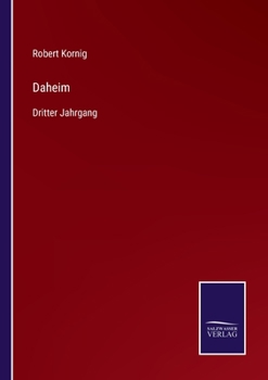 Paperback Daheim: Dritter Jahrgang [German] Book