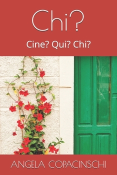 Paperback Chi?: Cine? Qui? Chi? [Italian] Book