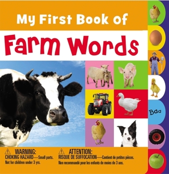 Board book My First Book of Farm Words Book
