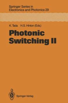 Paperback Photonic Switching II: Proceedings of the International Topical Meeting, Kobe, Japan, April 12-14, 1990 Book