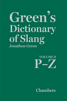 Hardcover Green's Dictionary of Slang Book