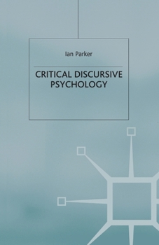 Paperback Critical Discursive Psychology Book