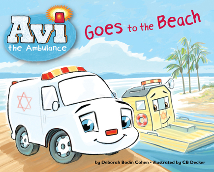 Paperback AVI the Ambulance Goes to the Beach Book