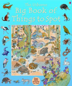 Paperback The Usborne Big Book of Things to Spot Book