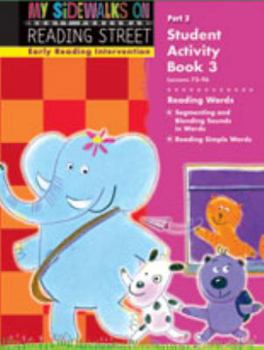 Paperback Early Reading Intervention Student Activity Book Grade K Part 3 Book