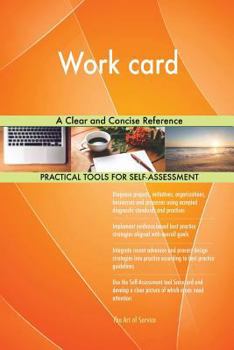 Paperback Work card A Clear and Concise Reference Book