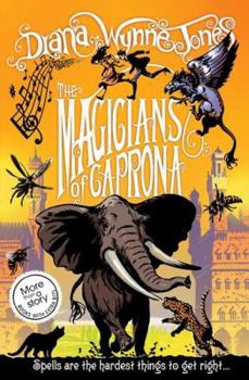 Paperback The Magicians of Caprona. Diana Wynne Jones Book