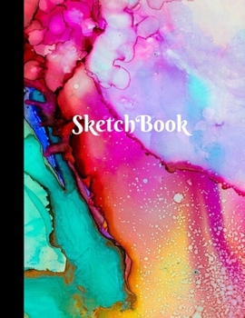 Sketchbook: Artist Personalized Sketchbook Paper Workbook and Handbook to Draw Sketch Write and Journal down Your Creative Ideas Perfect Gifts 160 Pages