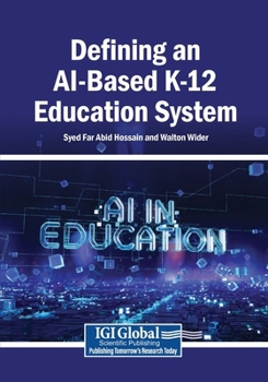 Paperback Defining an AI-Based K-12 Education System Book