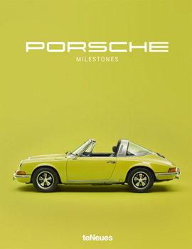 Hardcover Porsche Milestones Book